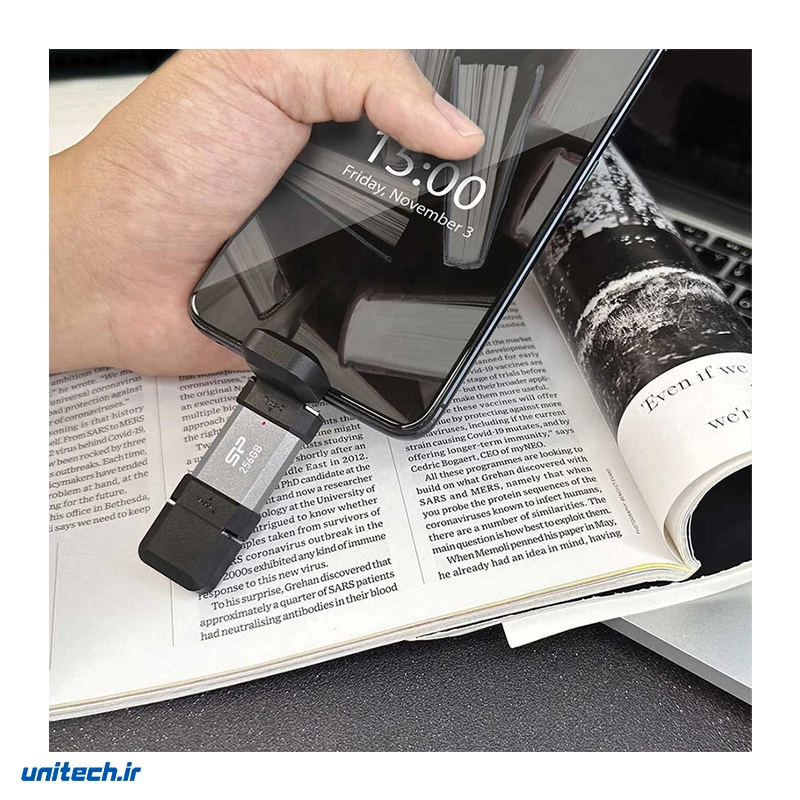 فلش مموری USB 3.2 سیلیکون پاور مدل C51 ظرفیت 256 گیگابایت7